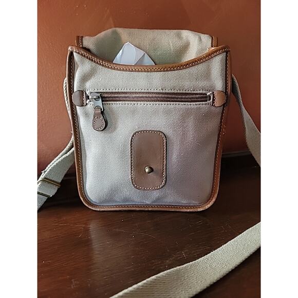 Vintage Ghurka Marley Hodgson No. 59 Cross Body Canvas & Leather 1987 - Picture 8 of 16